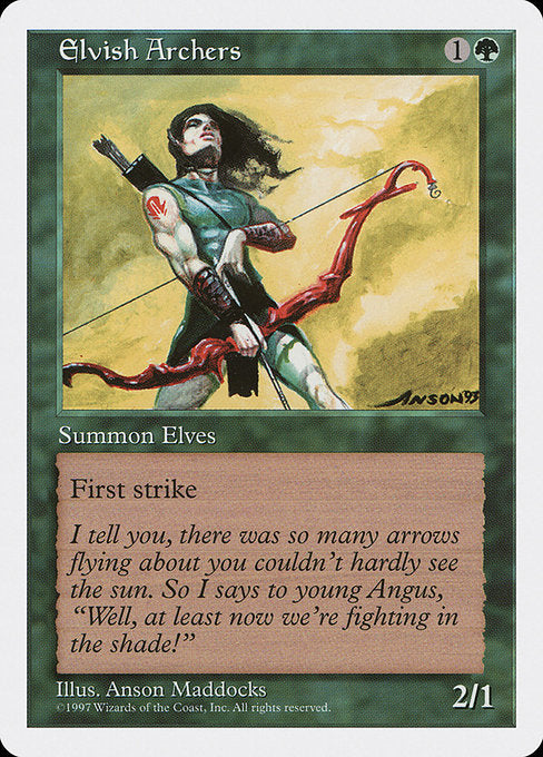 Elvish Archers [Fifth Edition] | Galactic Gamez