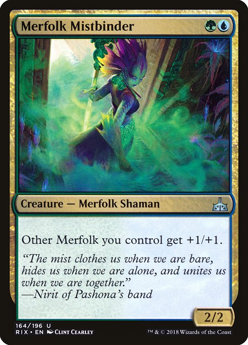 Merfolk Mistbinder [Rivals of Ixalan] | Galactic Gamez