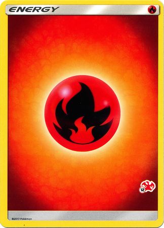 Fire Energy (Charizard Stamp #12) [Battle Academy 2020] | Galactic Gamez