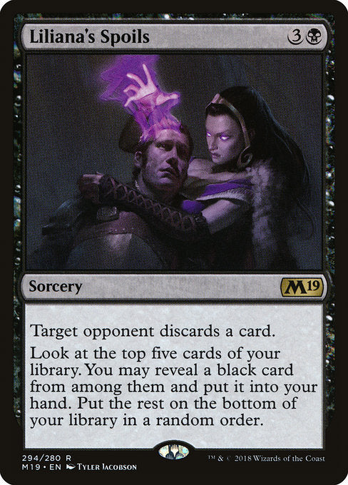 Liliana's Spoils [Core Set 2019] | Galactic Gamez