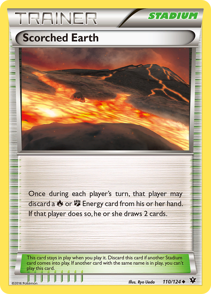 Scorched Earth (110/124) [XY: Fates Collide] | Galactic Gamez