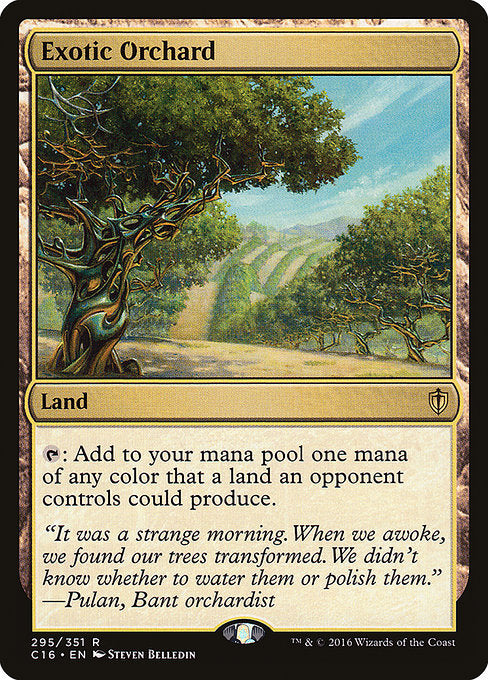 Exotic Orchard [Commander 2016] | Galactic Gamez