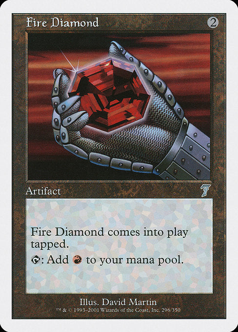 Fire Diamond [Seventh Edition] | Galactic Gamez