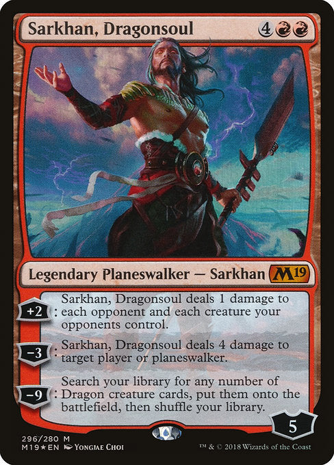 Sarkhan, Dragonsoul [Core Set 2019] | Galactic Gamez