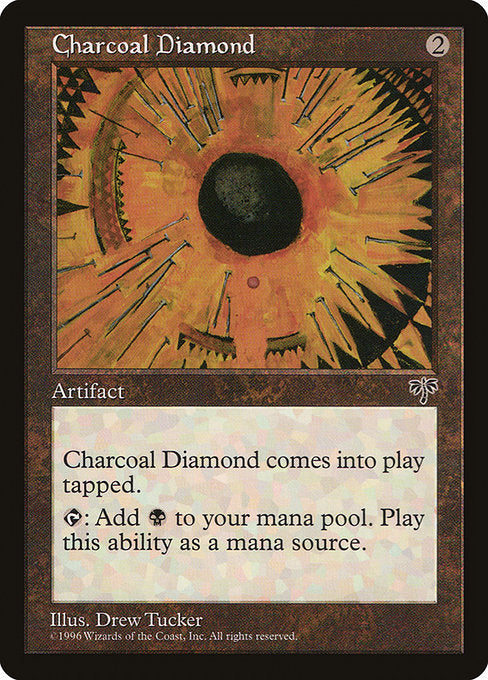Charcoal Diamond [Mirage] | Galactic Gamez