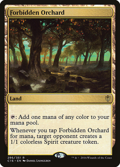 Forbidden Orchard [Commander 2016] | Galactic Gamez