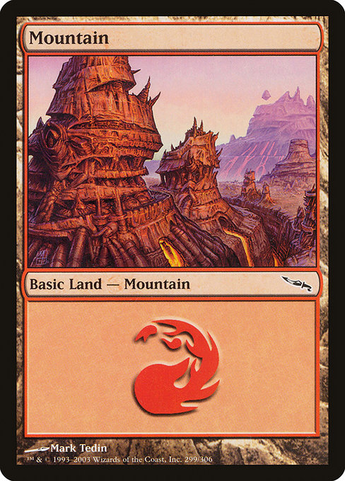 Mountain [Mirrodin] | Galactic Gamez