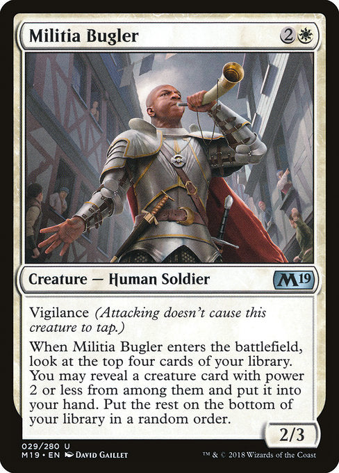 Militia Bugler [Core Set 2019] | Galactic Gamez