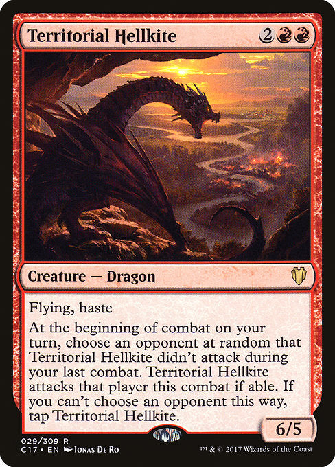 Territorial Hellkite [Commander 2017] | Galactic Gamez