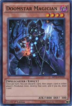 Doomstar Magician [MP15-EN120] Ultra Rare | Galactic Gamez