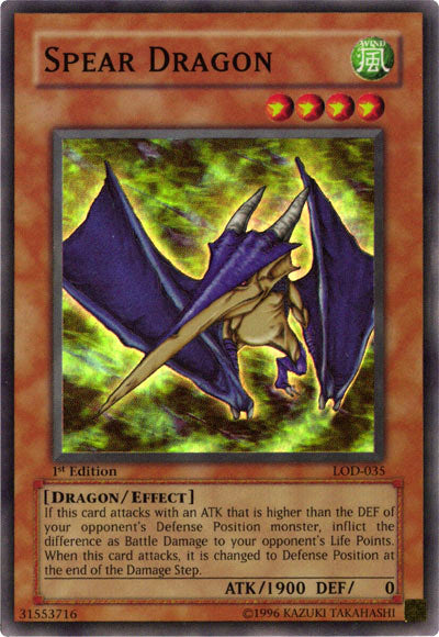 Spear Dragon [LOD-035] Super Rare | Galactic Gamez