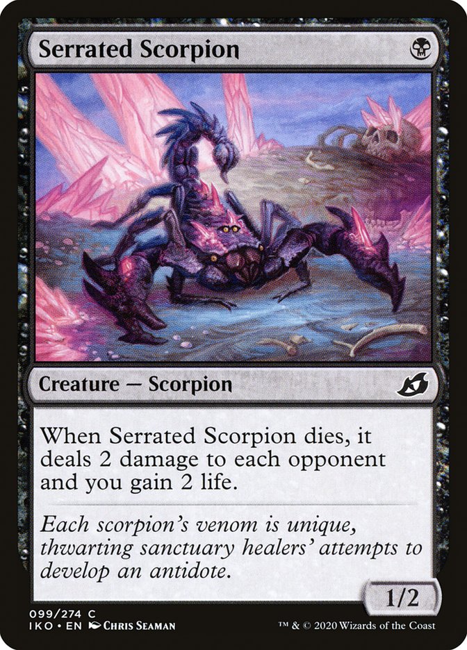 Serrated Scorpion [Ikoria: Lair of Behemoths] | Galactic Gamez