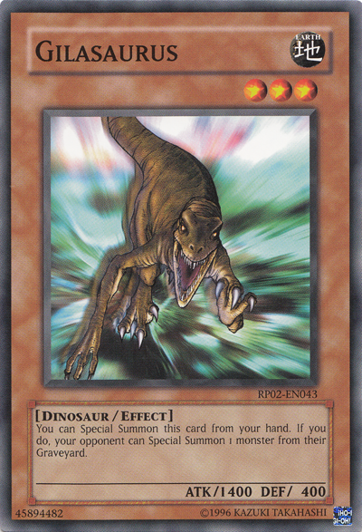 Gilasaurus [RP02-EN043] Common | Galactic Gamez