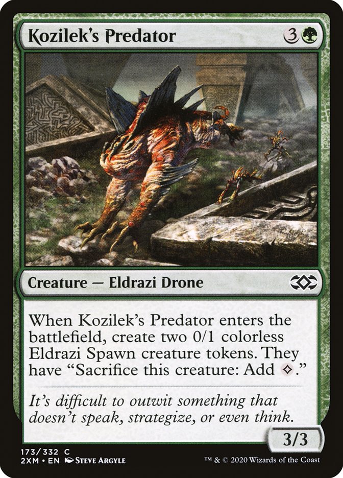 Kozilek's Predator [Double Masters] | Galactic Gamez