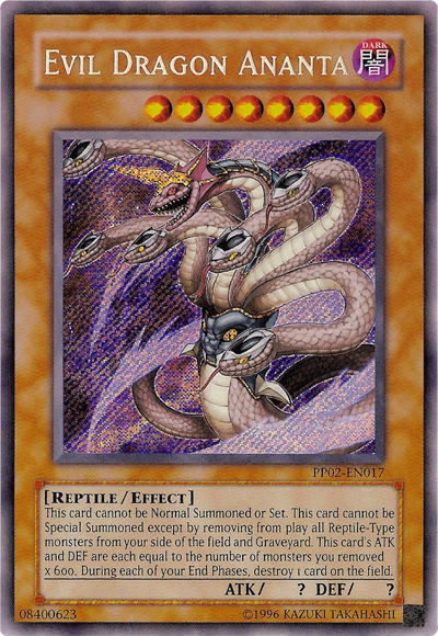 Evil Dragon Ananta [PP02-EN017] Secret Rare | Galactic Gamez