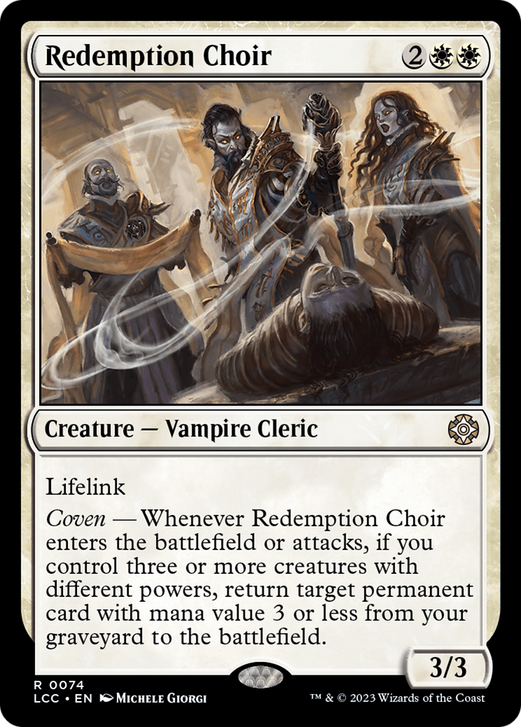 Redemption Choir [The Lost Caverns of Ixalan Commander] | Galactic Gamez