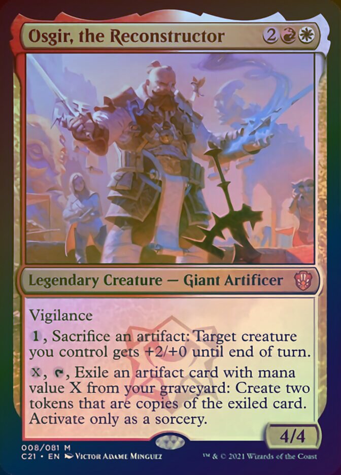 Osgir, the Reconstructor (Display Commander) [Commander 2021] | Galactic Gamez