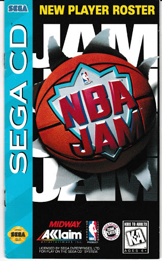 NBA Jam - Sega CD | Galactic Gamez