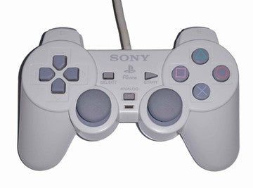 White Dual Shock Controller - Playstation | Galactic Gamez