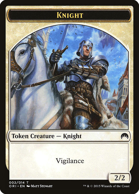 Knight [Magic Origins Tokens] | Galactic Gamez