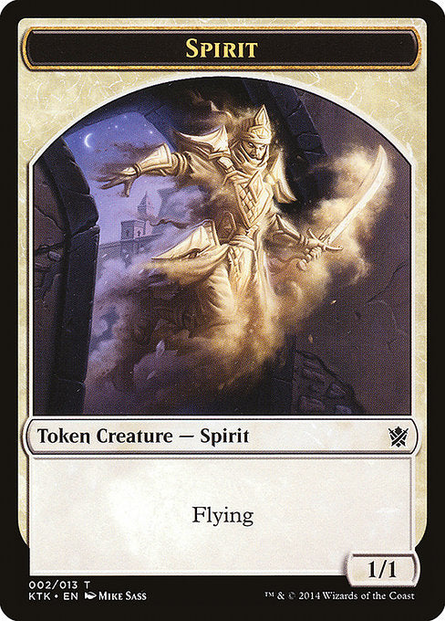 Spirit [Khans of Tarkir Tokens] | Galactic Gamez