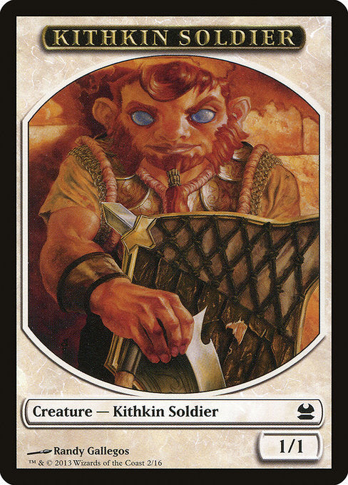 Kithkin Soldier [Modern Masters Tokens] | Galactic Gamez