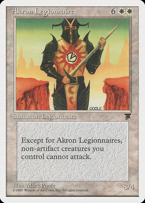 Akron Legionnaire [Chronicles] | Galactic Gamez