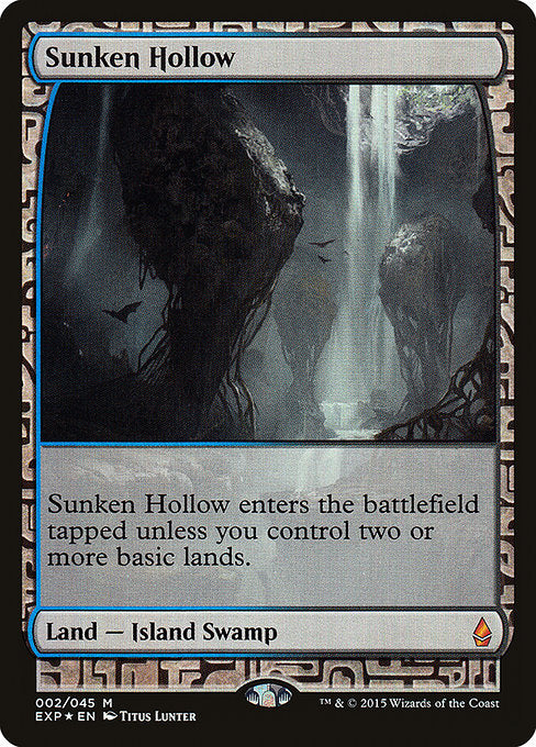 Sunken Hollow [Zendikar Expeditions] | Galactic Gamez