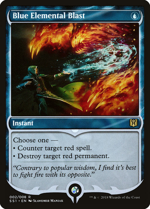 Blue Elemental Blast [Signature Spellbook: Jace] | Galactic Gamez