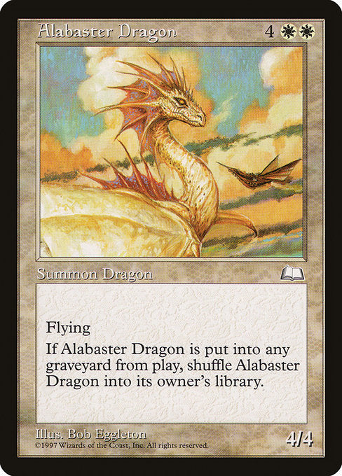 Alabaster Dragon [Weatherlight] | Galactic Gamez