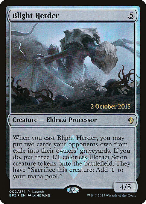 Blight Herder [Battle for Zendikar Promos] | Galactic Gamez