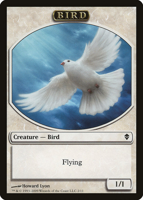 Bird [Zendikar Tokens] | Galactic Gamez