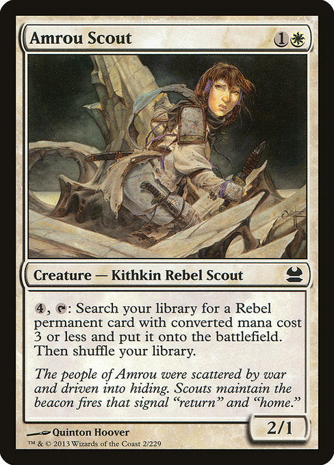 Amrou Scout [Modern Masters] | Galactic Gamez