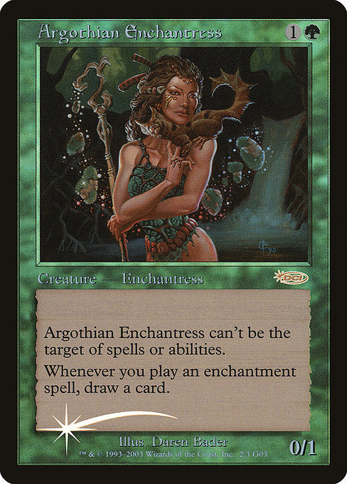 Argothian Enchantress [Judge Gift Cards 2003] | Galactic Gamez