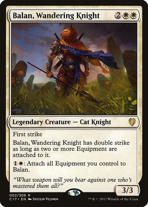 Balan, Wandering Knight [Commander 2017] | Galactic Gamez