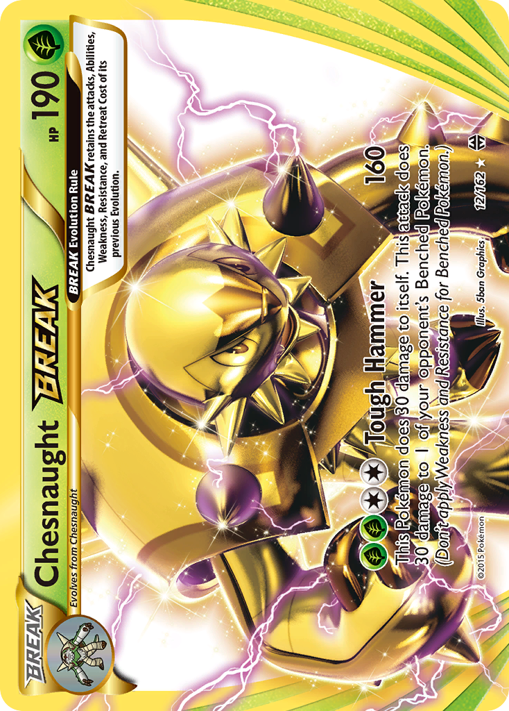 Chesnaught BREAK (12/162) [XY: BREAKthrough] | Galactic Gamez