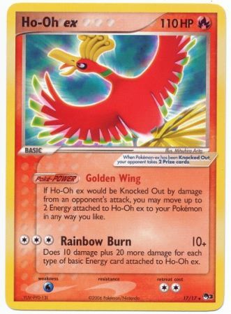 Ho-Oh ex (17/17) (Non-Holo) [POP Series 3] | Galactic Gamez