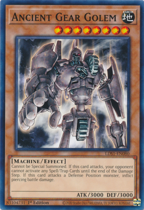 Ancient Gear Golem [LDS1-EN080] Common | Galactic Gamez