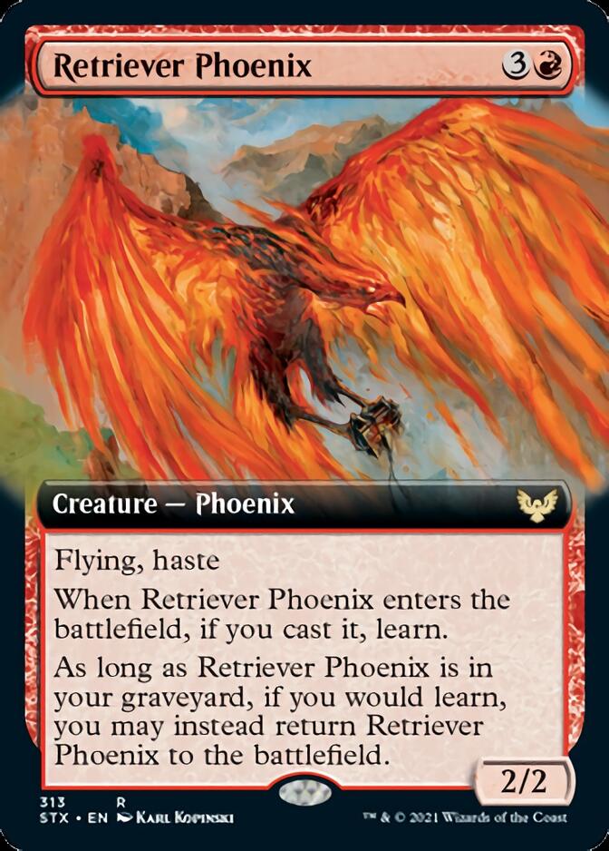 Retriever Phoenix (Extended) [Strixhaven: School of Mages] | Galactic Gamez