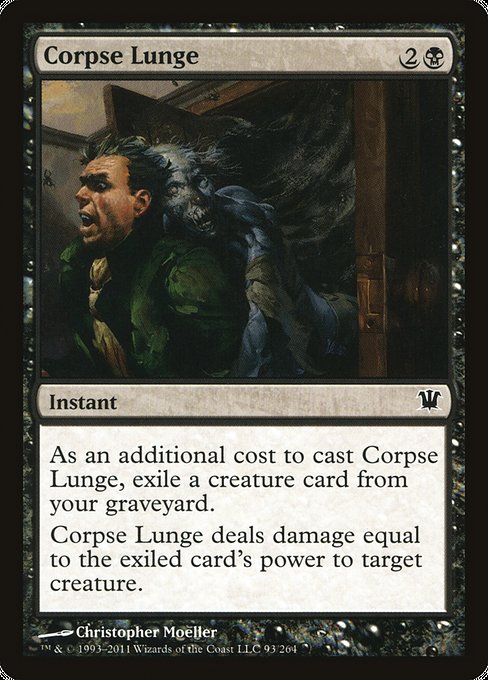 Corpse Lunge [Innistrad] | Galactic Gamez