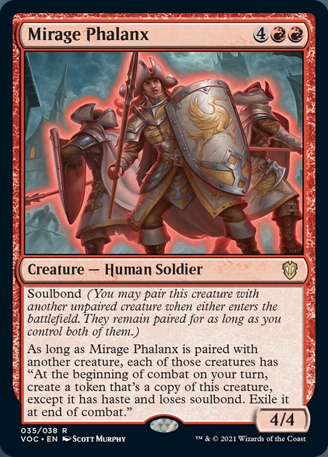 Mirage Phalanx [Innistrad: Crimson Vow Commander] | Galactic Gamez