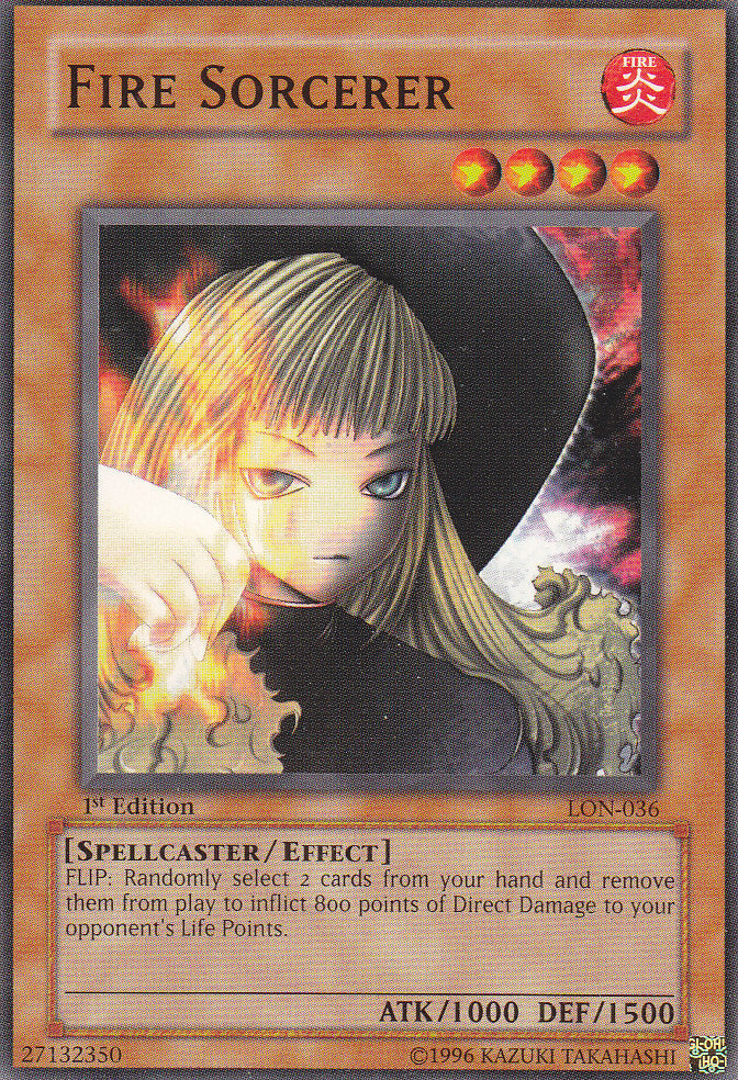 Fire Sorcerer [LON-036] Common | Galactic Gamez