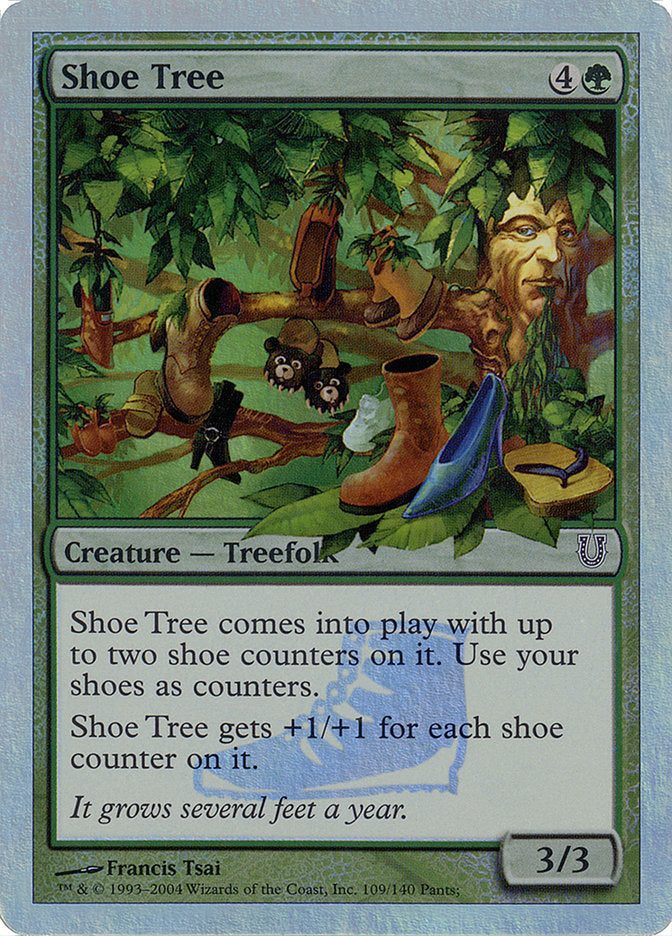 Shoe Tree (Alternate Foil) [Unhinged] | Galactic Gamez