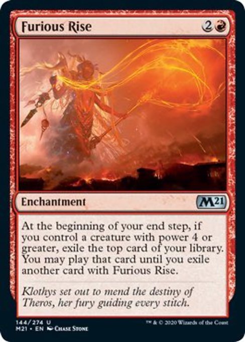 Furious Rise [Core Set 2021] | Galactic Gamez