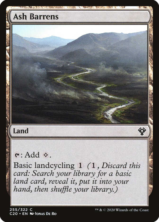 Ash Barrens [Commander 2020] | Galactic Gamez