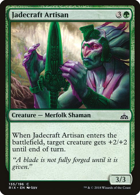 Jadecraft Artisan [Rivals of Ixalan] | Galactic Gamez