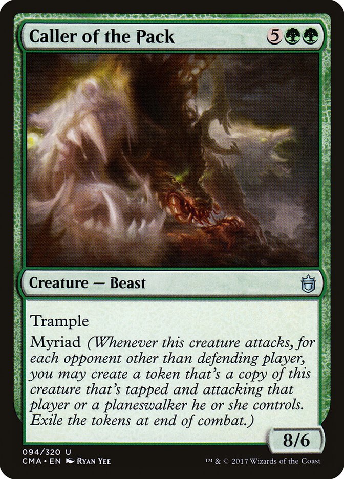 Caller of the Pack [Commander Anthology] | Galactic Gamez