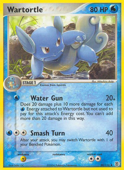 Wartortle (50/112) [EX: FireRed & LeafGreen] | Galactic Gamez