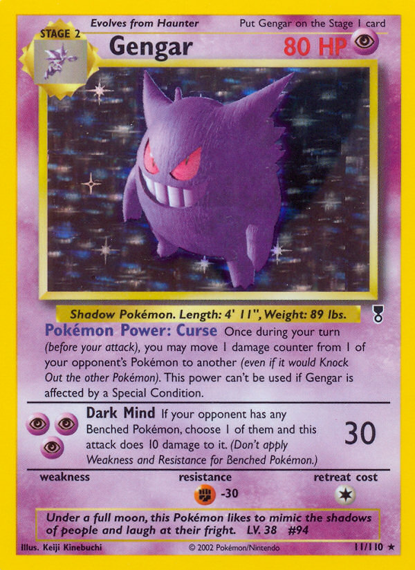 Gengar (11/110) [Legendary Collection] | Galactic Gamez