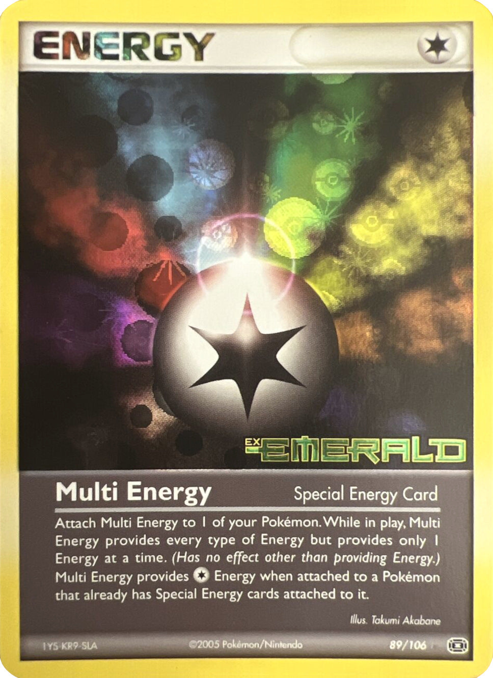 Multi Energy (89/106) (Stamped) [EX: Emerald] | Galactic Gamez